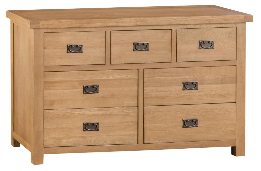 KI Chester Oak 3 Over 4 Chest Country Furniture Barn