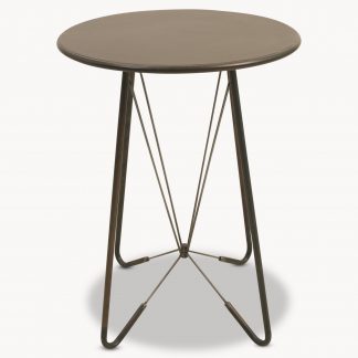 OW - Granville Round Metal Side Table