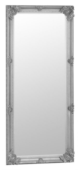 KI - Silver Frame Leaner Mirror