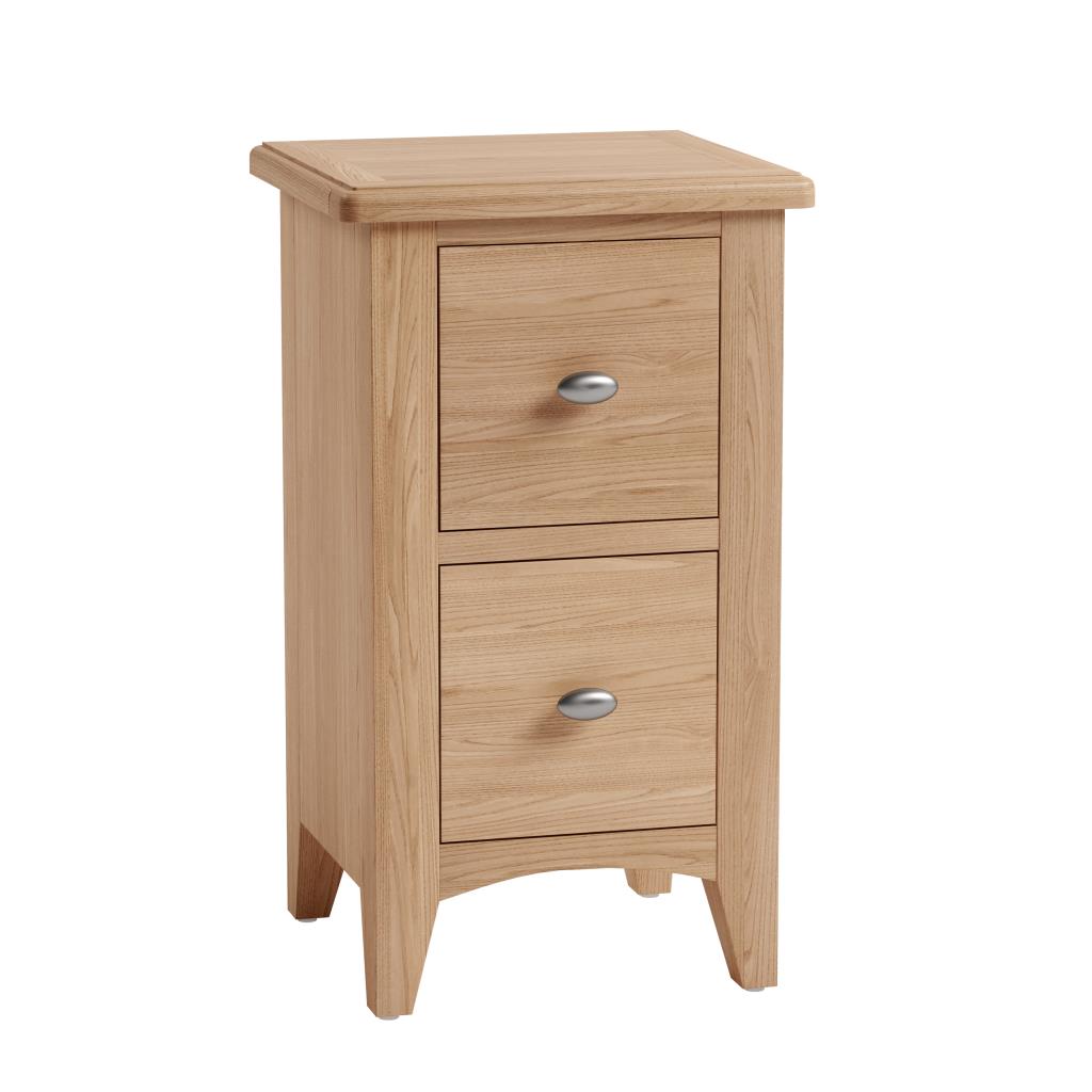 KI Gambion Oak Small Bedside Country Furniture Barn