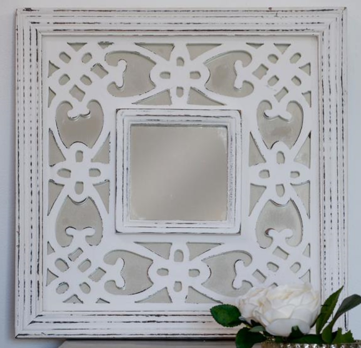 R White Moroccan Mirror Country, Moroccan Wall Mirrors Uk