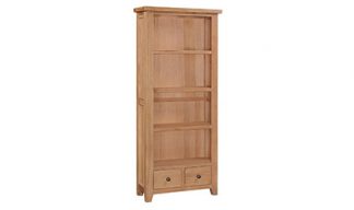 HB - Camberley Waxed Oak Bookcase