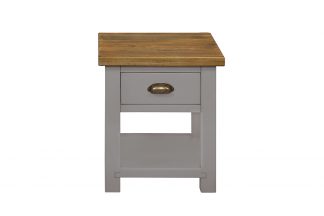 HB - Country Grey Lamp Table