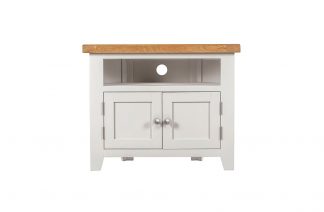 HB - Wealden White Corner TV Unit