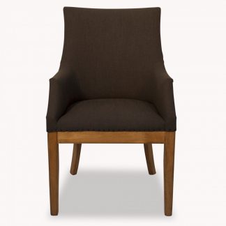 OW - St James Charcoal Deconstructed Carver Chair