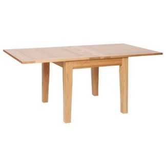 DP - Newman Oak 3' x 3' Flip Top Extending Dining Table