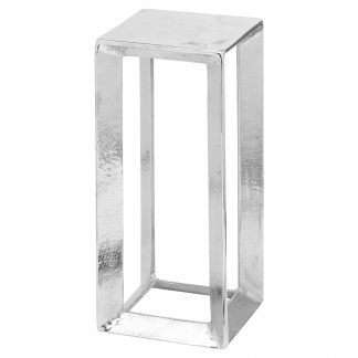 HI - Silver Small Plant Stand