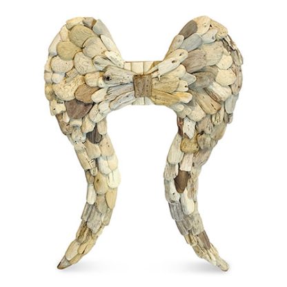 MAC - Driftwood Angel Wings Wall Art
