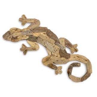 MAC - Driftwood Gecko Wall Art