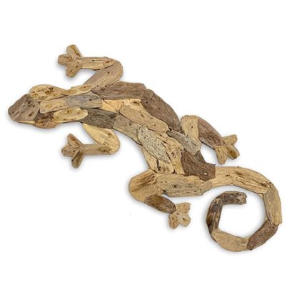MAC - Driftwood Gecko Wall Art