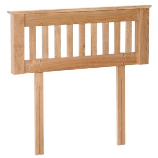 DP Newton Oak 4'6 Headboard