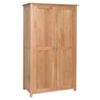 DP Newton Oak All Hanging Double Wardrobe