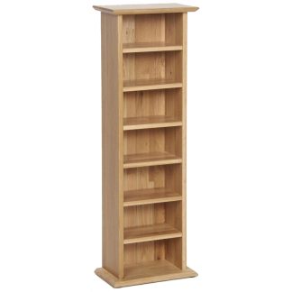 DP Newton Oak CD/DVD Rack