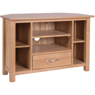 DP Newton Oak Corner TV Unit