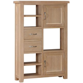 Wilton Oak Display Cabinet
